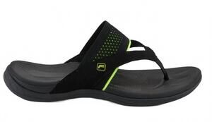 NEW FLEXUS women's portofino sandals in black
